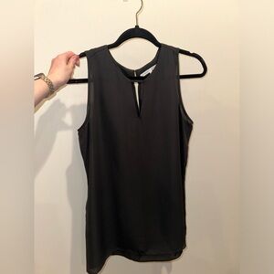 Black Sleeveless Blouse